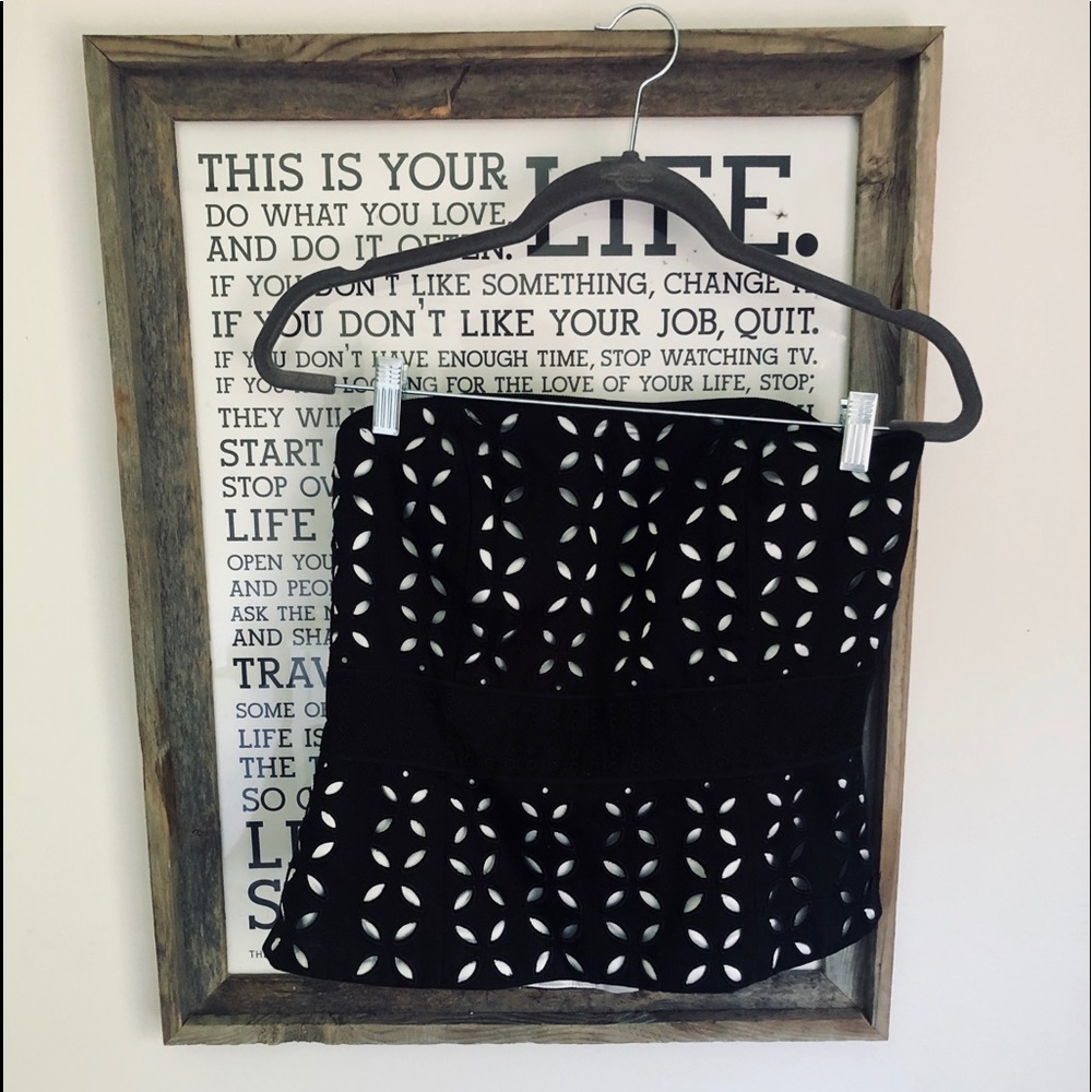 White House Black Market | Strapless Top | Size 8